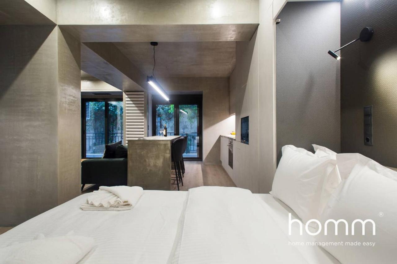 Apartament Unique Urban Homm Studio In Piraeus, Alkiviadou Zewnętrze zdjęcie