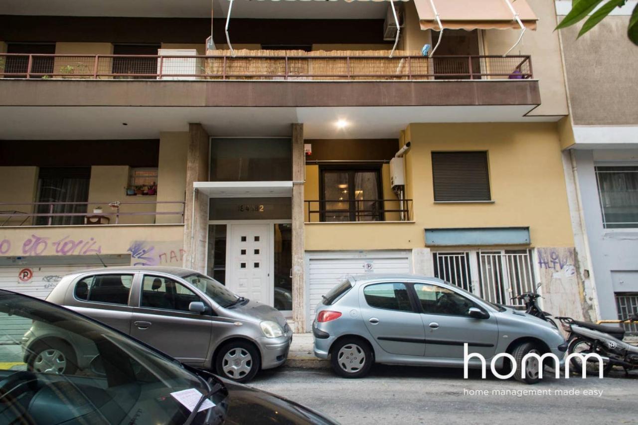 Apartament Unique Urban Homm Studio In Piraeus, Alkiviadou Zewnętrze zdjęcie