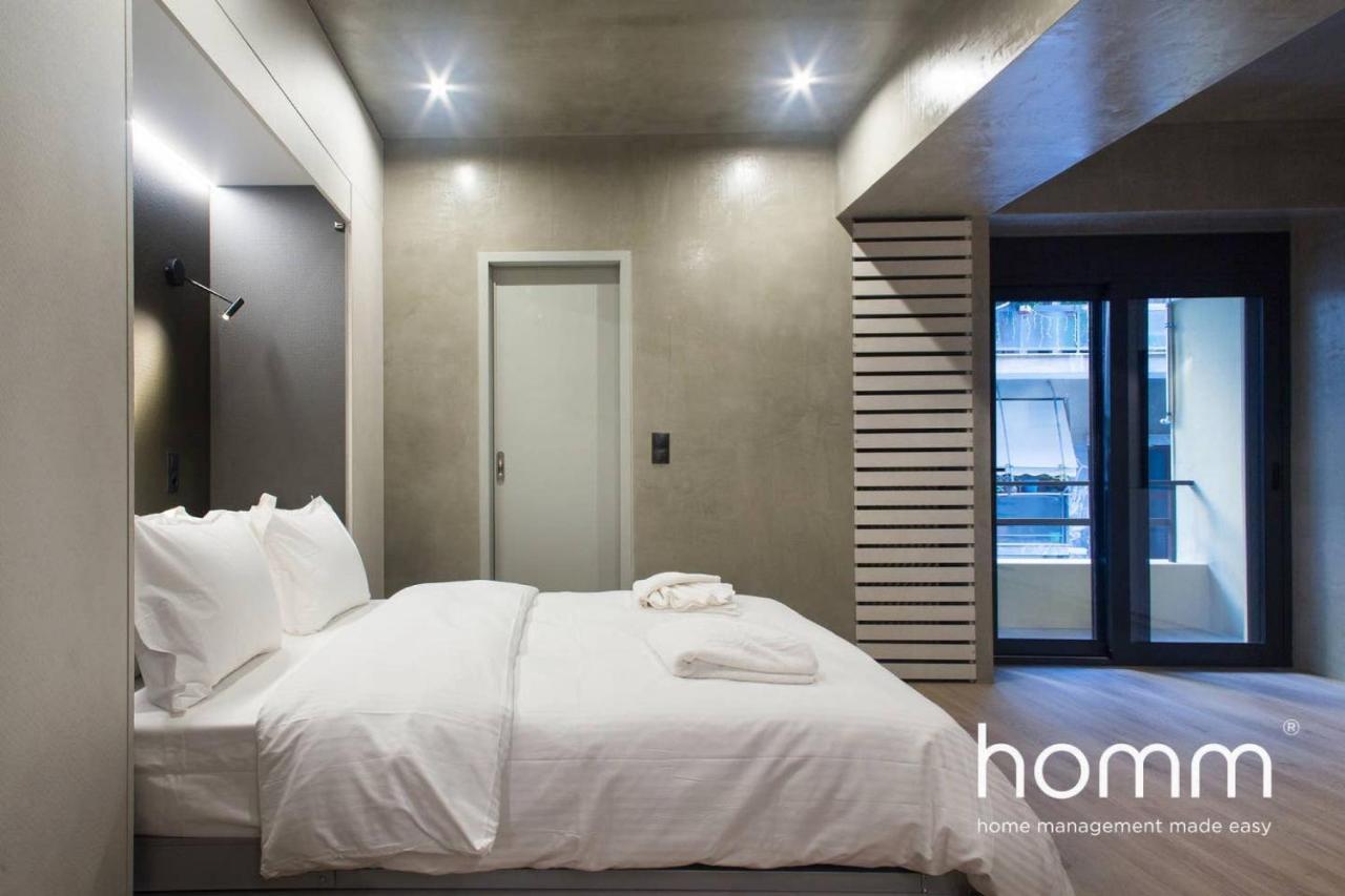 Apartament Unique Urban Homm Studio In Piraeus, Alkiviadou Zewnętrze zdjęcie