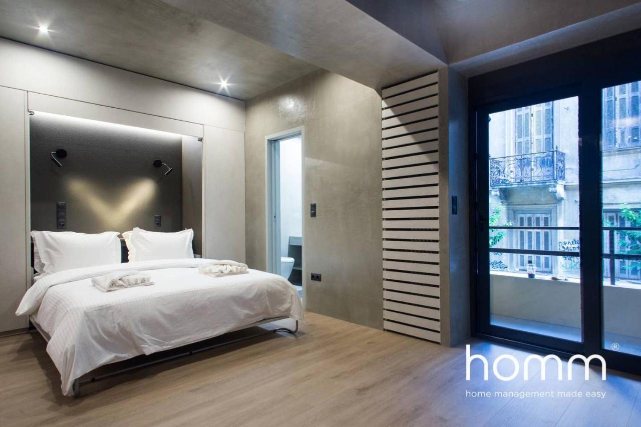 Apartament Unique Urban Homm Studio In Piraeus, Alkiviadou Zewnętrze zdjęcie