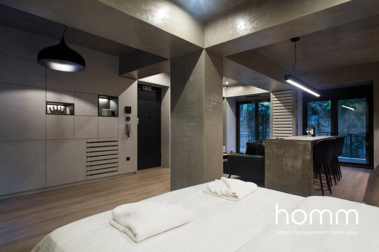 Apartament Unique Urban Homm Studio In Piraeus, Alkiviadou Zewnętrze zdjęcie