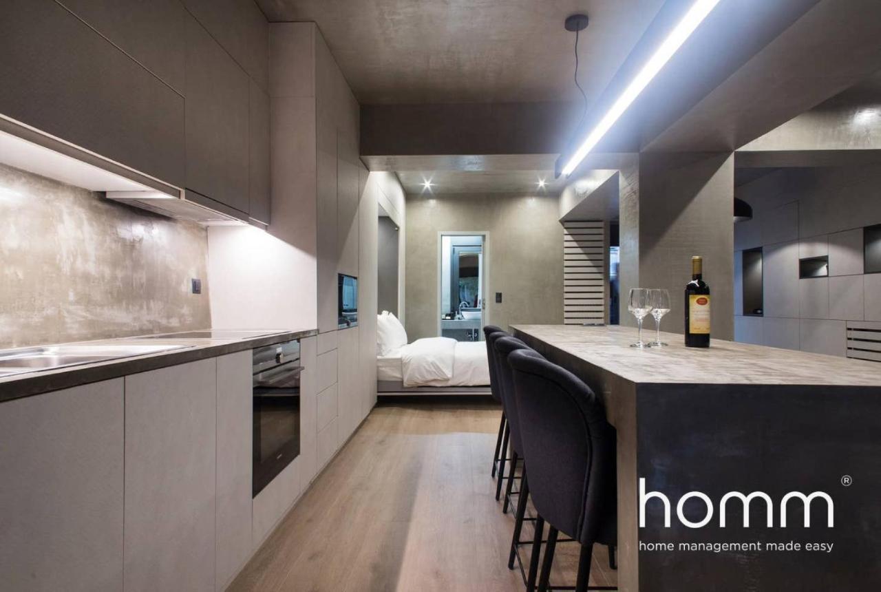 Apartament Unique Urban Homm Studio In Piraeus, Alkiviadou Zewnętrze zdjęcie